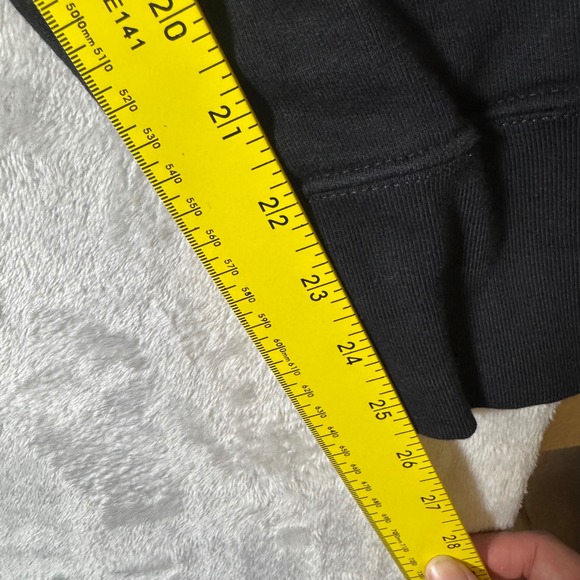 NWOT American Giant Women Classic Full Zip Hoodie XL Black Heavyweight - Picture 9 of 10